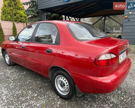 Красный Дэу Ланос, объемом двигателя 1.5 л и пробегом 135 тыс. км за 2450 $, фото 4 на Automoto.ua