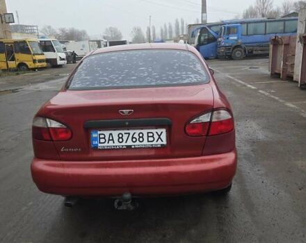 Червоний Деу Ланос, об'ємом двигуна 1.6 л та пробігом 220 тис. км за 3000 $, фото 3 на Automoto.ua