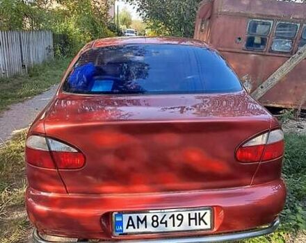 Деу Ланос 2008 у Житомирі на Automoto.ua Червоний Деу Ланос, об'ємом двигуна 1.6 л та пробігом 305 тис. км за 2000 $, фото 10 на Automoto.ua