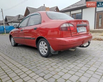 Красный Дэу Ланос, объемом двигателя 15 л и пробегом 170 тыс. км за 2750 $, фото 1 на Automoto.ua
