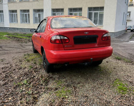 Красный Дэу Ланос, объемом двигателя 1.5 л и пробегом 178 тыс. км за 2350 $, фото 5 на Automoto.ua