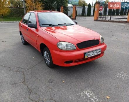Красный Дэу Ланос, объемом двигателя 1.5 л и пробегом 170 тыс. км за 2800 $, фото 5 на Automoto.ua