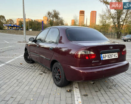 Дэу Ланос 2008 в Запорожье на Automoto.ua Красный Дэу Ланос, объемом двигателя 1.5 л и пробегом 199 тыс. км за 1900 $, фото 3 на Automoto.ua