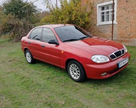 Деу Ланос 2008 у Богодухове на Automoto.ua Червоний Деу Ланос, об'ємом двигуна 1.5 л та пробігом 153 тис. км за 2600 $, фото 2 на Automoto.ua