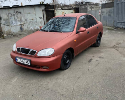Красный Дэу Ланос, объемом двигателя 1.5 л и пробегом 258 тыс. км за 1750 $, фото 1 на Automoto.ua