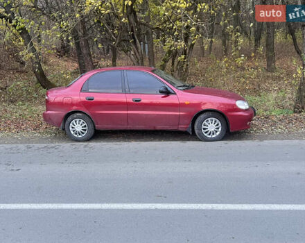 Красный Дэу Ланос, объемом двигателя 1.5 л и пробегом 205 тыс. км за 2200 $, фото 7 на Automoto.ua