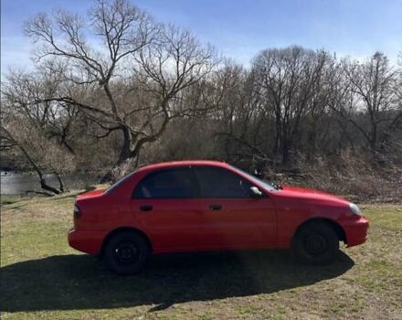 Красный Дэу Ланос, объемом двигателя 1.5 л и пробегом 197 тыс. км за 2400 $, фото 4 на Automoto.ua