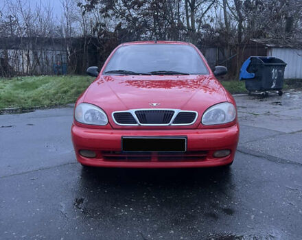 Красный Дэу Ланос, объемом двигателя 1.5 л и пробегом 175 тыс. км за 2500 $, фото 1 на Automoto.ua