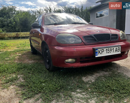 Червоний Деу Ланос, об'ємом двигуна 1.6 л та пробігом 211 тис. км за 2000 $, фото 2 на Automoto.ua