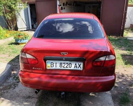 Деу Ланос 2008 у Полтаві на Automoto.ua Червоний Деу Ланос, об'ємом двигуна 1.5 л та пробігом 118 тис. км за 2950 $, фото 3 на Automoto.ua