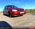Красный Дэу Ланос, объемом двигателя 1.4 л и пробегом 81 тыс. км за 2500 $, фото 1 на Automoto.ua