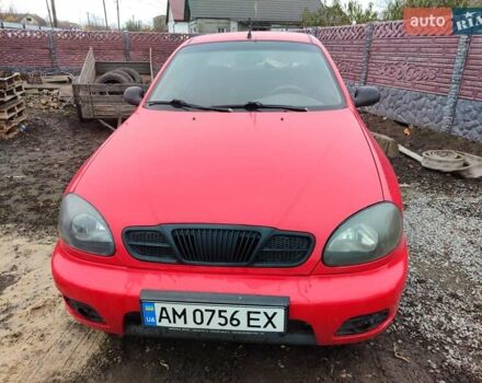 Красный Дэу Ланос, объемом двигателя 1.5 л и пробегом 197 тыс. км за 2400 $, фото 9 на Automoto.ua