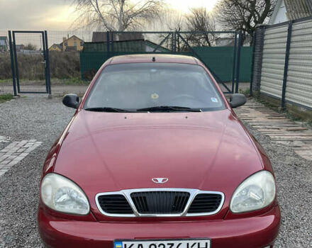 Красный Дэу Ланос, объемом двигателя 1.5 л и пробегом 285 тыс. км за 2600 $, фото 4 на Automoto.ua