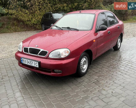 Красный Дэу Ланос, объемом двигателя 1.5 л и пробегом 200 тыс. км за 2400 $, фото 4 на Automoto.ua