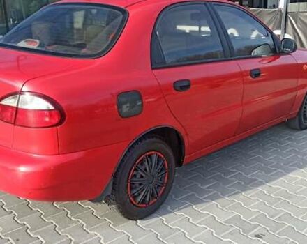 Красный Дэу Ланос, объемом двигателя 1.5 л и пробегом 437 тыс. км за 2150 $, фото 9 на Automoto.ua