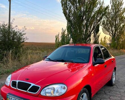 Красный Дэу Ланос, объемом двигателя 1.4 л и пробегом 95 тыс. км за 1999 $, фото 7 на Automoto.ua