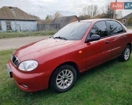 Деу Ланос 2008 у Богодухове на Automoto.ua Червоний Деу Ланос, об'ємом двигуна 1.5 л та пробігом 153 тис. км за 2600 $, фото 1 на Automoto.ua