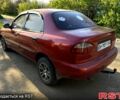 Красный Дэу Ланос, объемом двигателя 1.4 л и пробегом 126 тыс. км за 1500 $, фото 6 на Automoto.ua