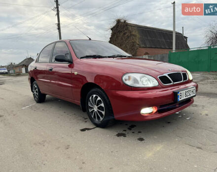 Красный Дэу Ланос, объемом двигателя 1.4 л и пробегом 44 тыс. км за 3300 $, фото 7 на Automoto.ua