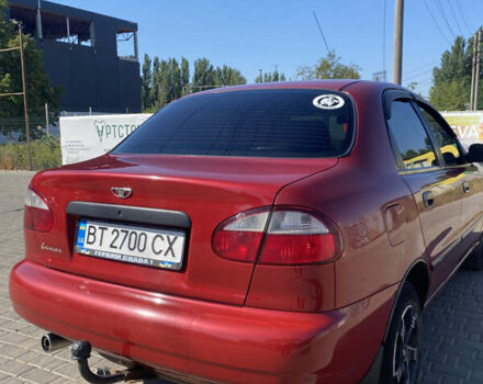 Красный Дэу Ланос, объемом двигателя 1.6 л и пробегом 305 тыс. км за 2800 $, фото 10 на Automoto.ua