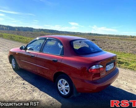 Красный Дэу Ланос, объемом двигателя 1.4 л и пробегом 81 тыс. км за 2500 $, фото 2 на Automoto.ua