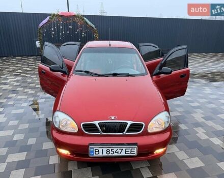 Червоний Деу Ланос, об'ємом двигуна 1.5 л та пробігом 103 тис. км за 3950 $, фото 30 на Automoto.ua