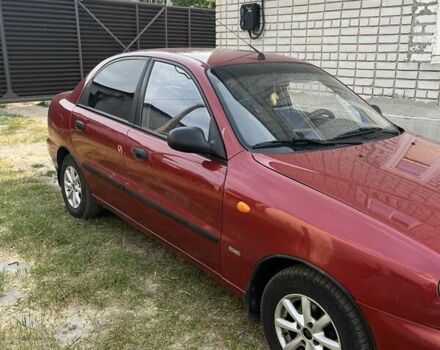 Красный Дэу Ланос, объемом двигателя 1.5 л и пробегом 211 тыс. км за 2900 $, фото 1 на Automoto.ua