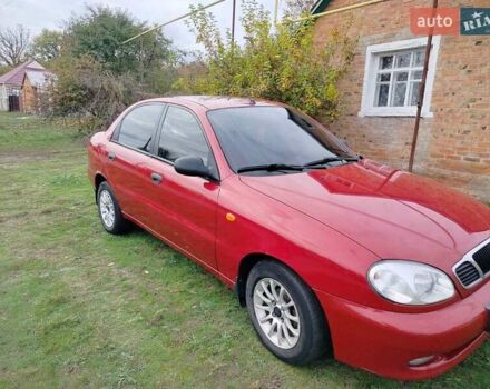 Деу Ланос 2008 у Богодухове на Automoto.ua Червоний Деу Ланос, об'ємом двигуна 1.5 л та пробігом 153 тис. км за 2600 $, фото 8 на Automoto.ua