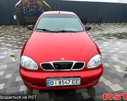 Червоний Деу Ланос, об'ємом двигуна 1.5 л та пробігом 103 тис. км за 3950 $, фото 1 на Automoto.ua