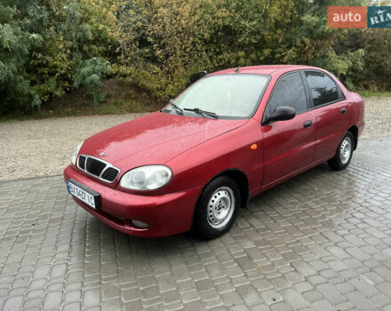 Красный Дэу Ланос, объемом двигателя 1.5 л и пробегом 200 тыс. км за 2400 $, фото 10 на Automoto.ua