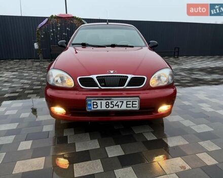 Червоний Деу Ланос, об'ємом двигуна 1.5 л та пробігом 103 тис. км за 3950 $, фото 16 на Automoto.ua