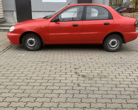 Красный Дэу Ланос, объемом двигателя 1.4 л и пробегом 73 тыс. км за 1750 $, фото 3 на Automoto.ua