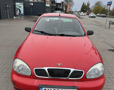 Дэу Ланос 2008 в Полтаве на Automoto.ua Красный Дэу Ланос, объемом двигателя 1.5 л и пробегом 180 тыс. км за 2100 $, фото 1 на Automoto.ua