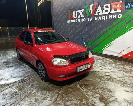Красный Дэу Ланос, объемом двигателя 1.5 л и пробегом 257 тыс. км за 2000 $, фото 1 на Automoto.ua