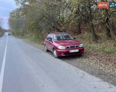 Красный Дэу Ланос, объемом двигателя 1.5 л и пробегом 205 тыс. км за 2200 $, фото 9 на Automoto.ua