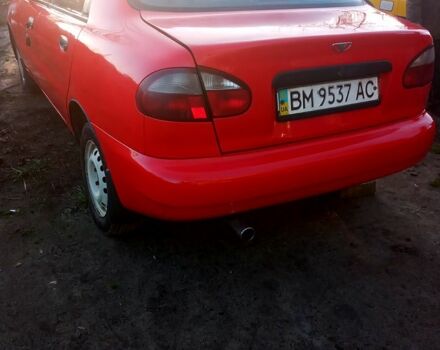 Красный Дэу Ланос, объемом двигателя 1.6 л и пробегом 507 тыс. км за 1300 $, фото 3 на Automoto.ua