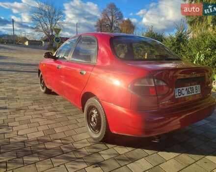Дэу Ланос 2008 в Староконстантинов на Automoto.ua Красный Дэу Ланос, объемом двигателя 1.5 л и пробегом 120 тыс. км за 1800 $, фото 1 на Automoto.ua