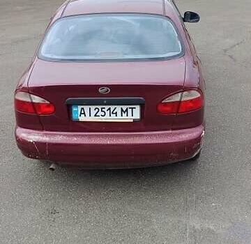 Дэу Ланос 2009 в Вышгороде на Automoto.ua Красный Дэу Ланос, объемом двигателя 1.6 л и пробегом 256 тыс. км за 1500 $, фото 5 на Automoto.ua