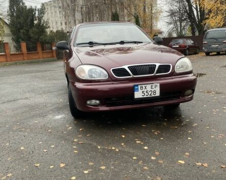 Красный Дэу Ланос, объемом двигателя 1.5 л и пробегом 297 тыс. км за 1900 $, фото 3 на Automoto.ua