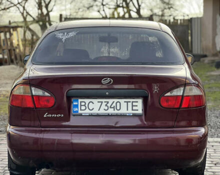 Красный Дэу Ланос, объемом двигателя 1.6 л и пробегом 179 тыс. км за 2099 $, фото 2 на Automoto.ua