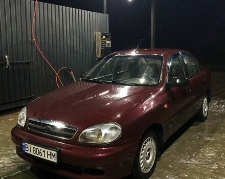 Красный Дэу Ланос, объемом двигателя 1.6 л и пробегом 161 тыс. км за 2200 $, фото 7 на Automoto.ua