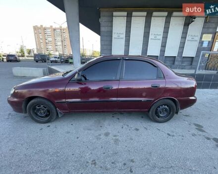 Красный Дэу Ланос, объемом двигателя 1.6 л и пробегом 227 тыс. км за 2800 $, фото 5 на Automoto.ua