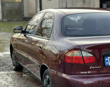 Красный Дэу Ланос, объемом двигателя 1.6 л и пробегом 179 тыс. км за 2099 $, фото 1 на Automoto.ua