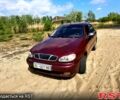 Красный Дэу Ланос, объемом двигателя 1.6 л и пробегом 160 тыс. км за 1550 $, фото 1 на Automoto.ua