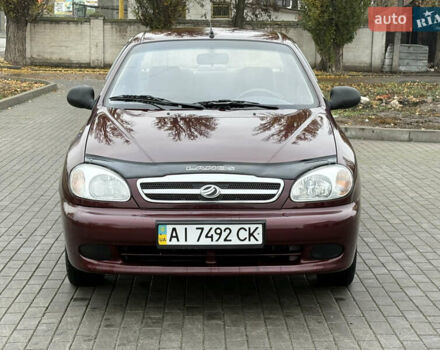 Красный Дэу Ланос, объемом двигателя 1.5 л и пробегом 74 тыс. км за 3400 $, фото 2 на Automoto.ua