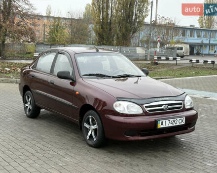 Красный Дэу Ланос, объемом двигателя 1.5 л и пробегом 74 тыс. км за 3400 $, фото 3 на Automoto.ua