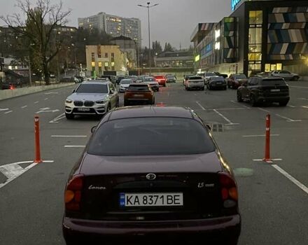 Красный Дэу Ланос, объемом двигателя 1.5 л и пробегом 150 тыс. км за 2500 $, фото 3 на Automoto.ua