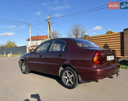 Красный Дэу Ланос, объемом двигателя 1.5 л и пробегом 134 тыс. км за 2650 $, фото 3 на Automoto.ua