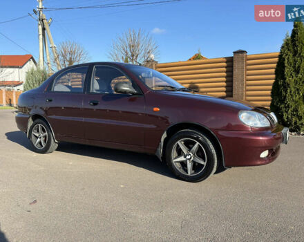 Красный Дэу Ланос, объемом двигателя 1.5 л и пробегом 134 тыс. км за 2650 $, фото 7 на Automoto.ua