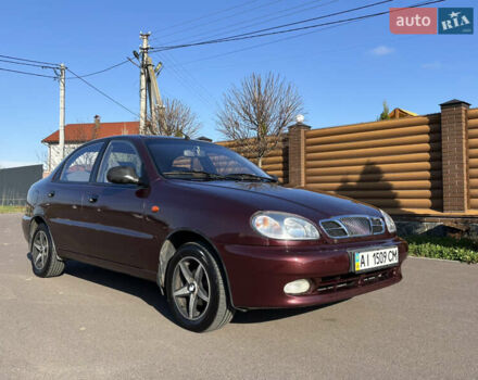 Красный Дэу Ланос, объемом двигателя 1.5 л и пробегом 134 тыс. км за 2650 $, фото 9 на Automoto.ua